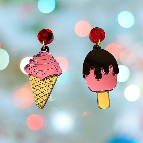 pendientes helados